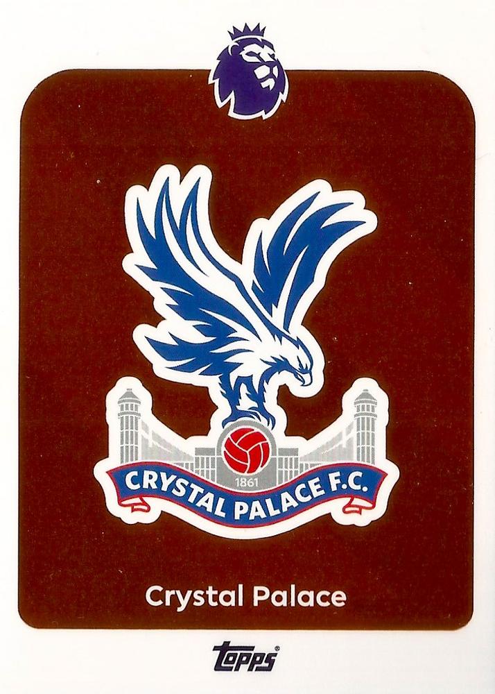 Fodbold kort Topps Premier League 2025/2026 - Team Badge Crystal Palace - Pokedexet