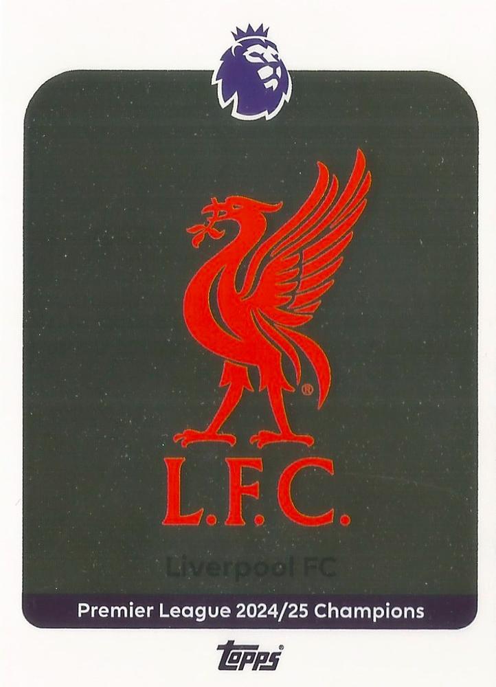 Fodbold kort Topps Premier League 2025/2026 - Team Badge Liverpool FC - Pokedexet