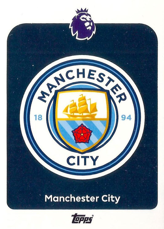 Topps Premier League 2025/2026 Team Badge Manchester City