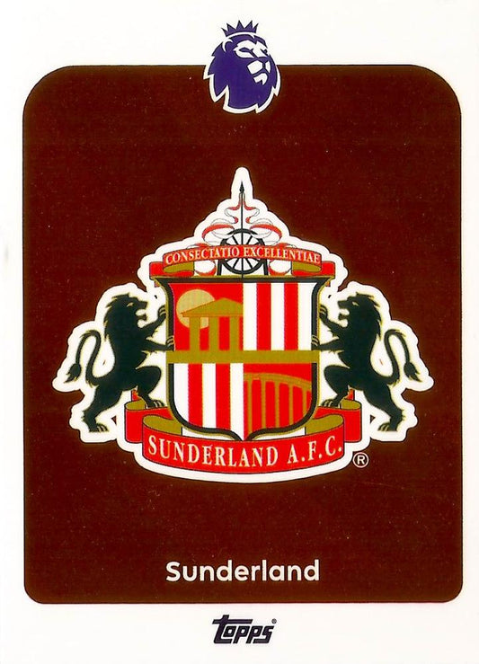 Fodbold kort Topps Premier League 2025/2026 - Team Badge Sunderland - Pokedexet