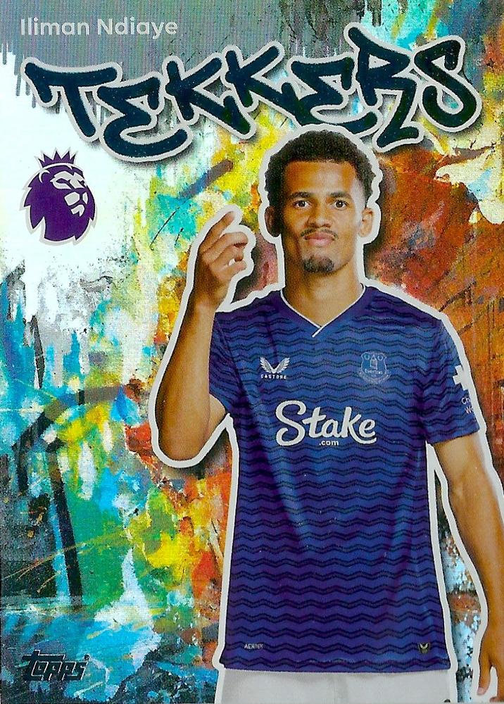 Fodbold kort Topps Premier League 2025/2026 - Tekkers Iliman Ndiaye - Pokedexet