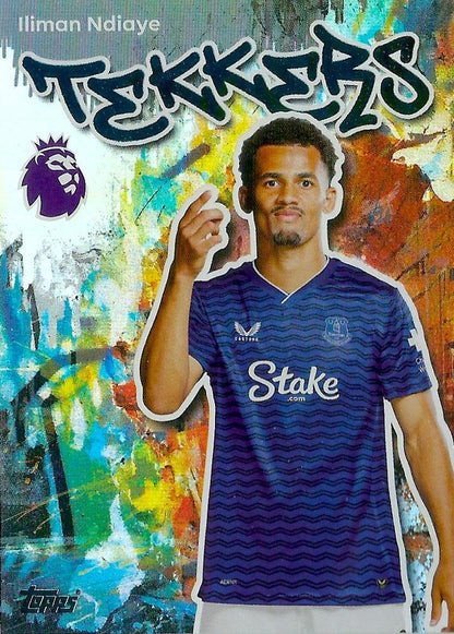 Fodbold kort Topps Premier League 2025/2026 - Tekkers Iliman Ndiaye - Pokedexet