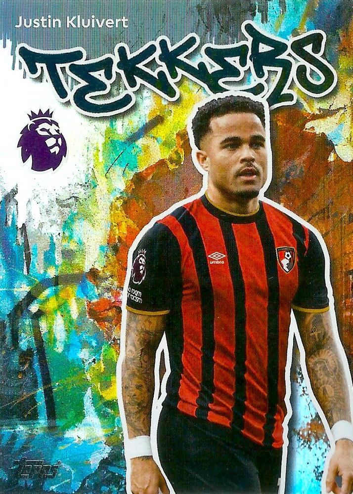 Fodbold kort Topps Premier League 2025/2026 - Tekkers Justin Kluivert - Pokedexet