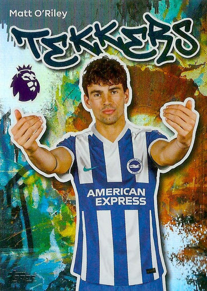Fodbold kort Topps Premier League 2025/2026 - Tekkers Matt O´Riley - Pokedexet