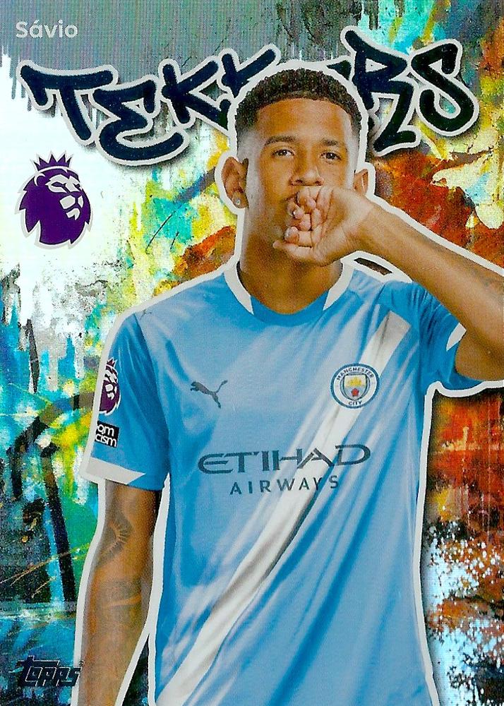 Fodbold kort Topps Premier League 2025/2026 - Tekkers Savio - Pokedexet