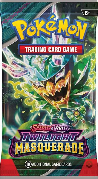 Pokémon Scarlet & Violet Twilight Masquerade Booster Pack/Pakke