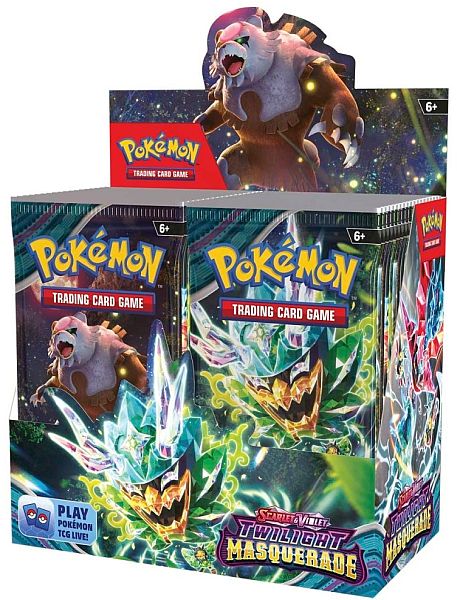 Pokémon Scarlet & Violet Twilight Masquerade Booster Box