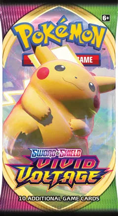 Pokémon Sword & Shield Vivid Voltage Booster Pack/Pakke