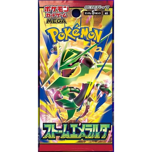 Japansk Pokemon Booster Pack - Mega Storm Emeralda